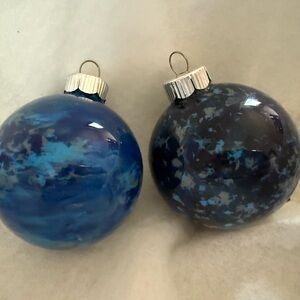 Handcrafted Glass Holiday Ornaments